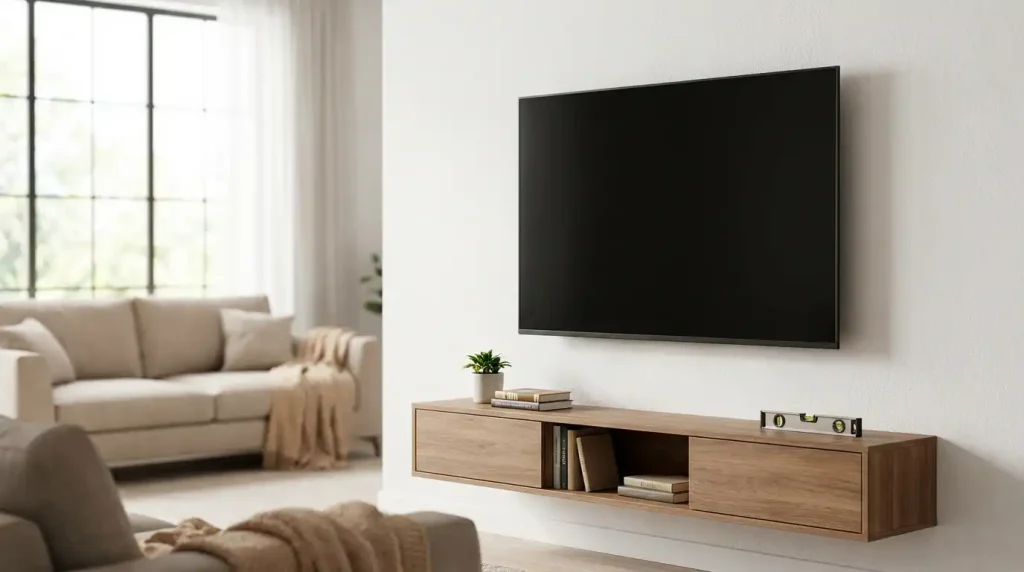 Fixer TV au mur sans fil : guide complet 2025